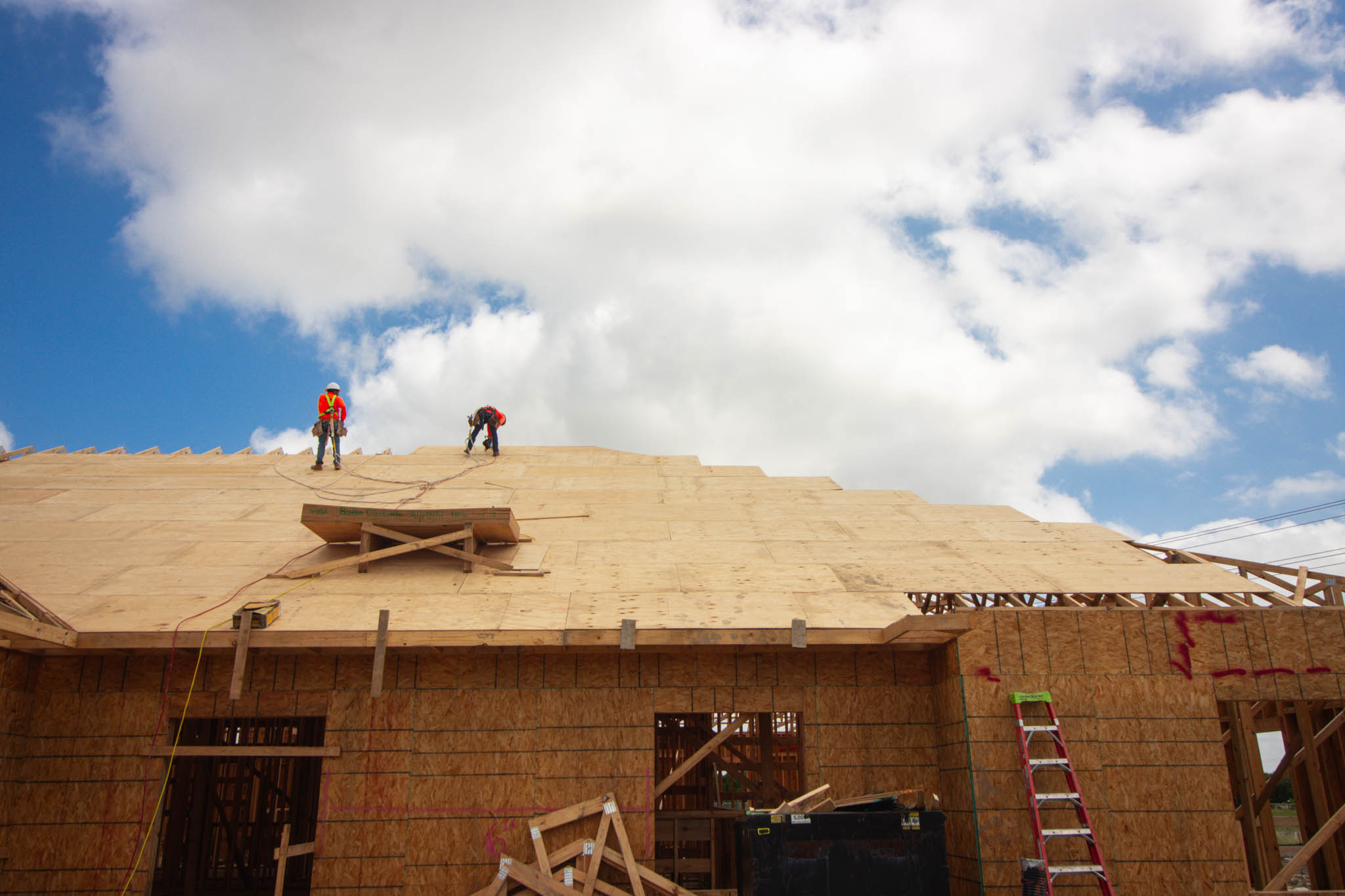 KinderCare Leander Progress Exterior Framing