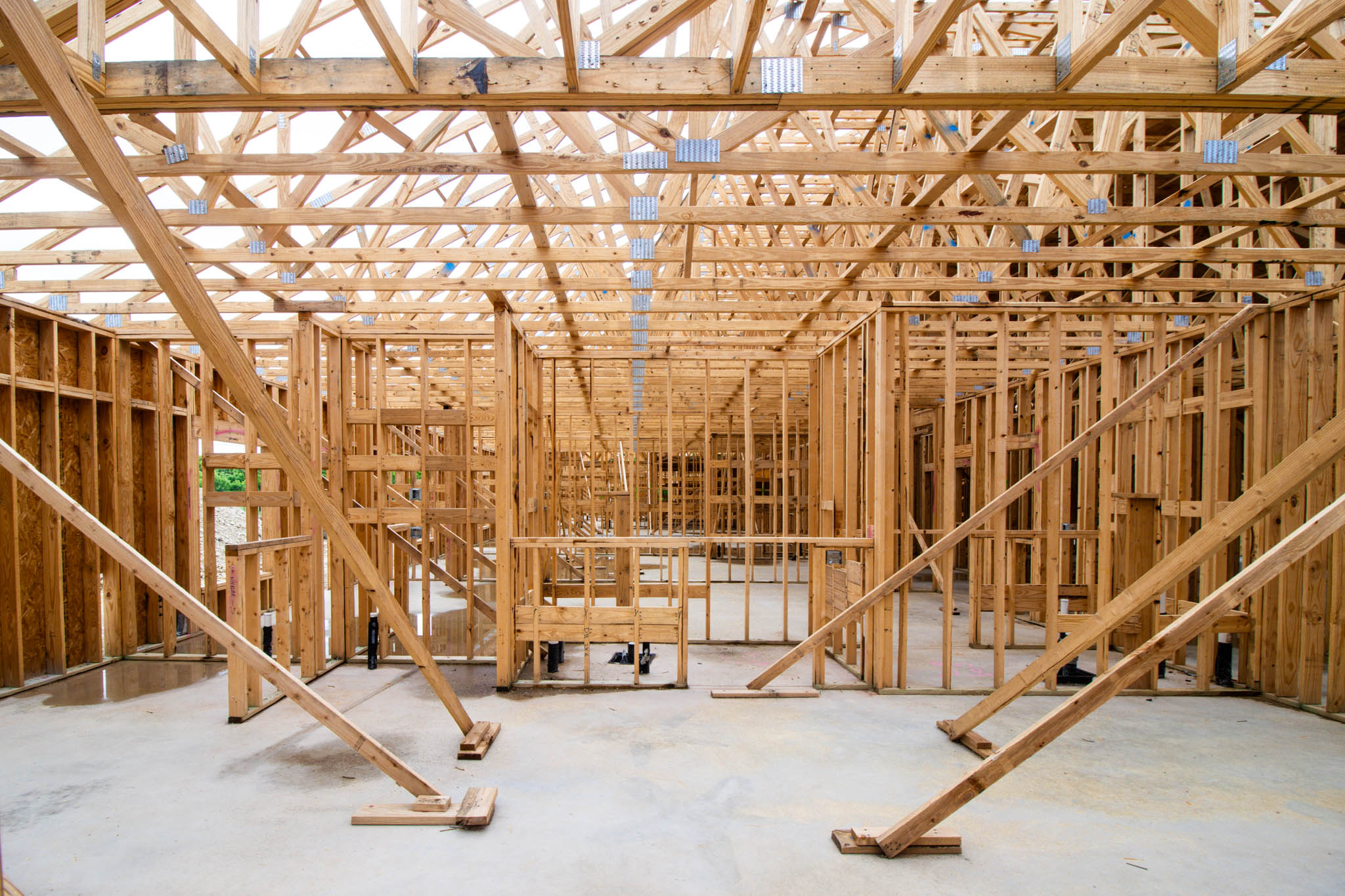 KinderCare Leander Interior Framing